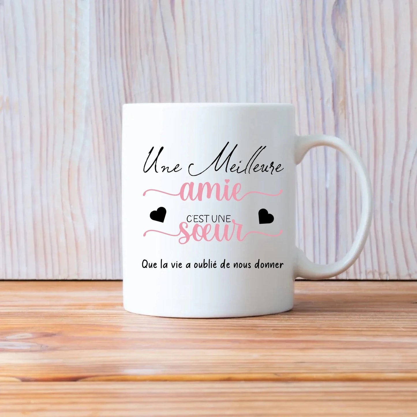 Cadeau meilleure amie - Mug amie citation personnalisé