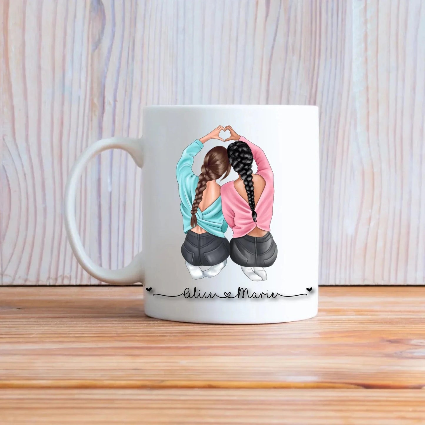 Cadeau meilleure amie - Mug amie personnalisé