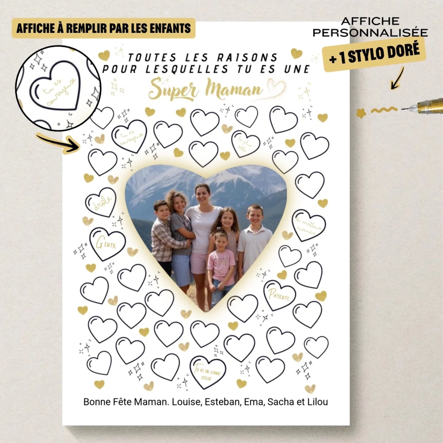 affiche-personnalisee-super-maman-photo-fete-des-meres