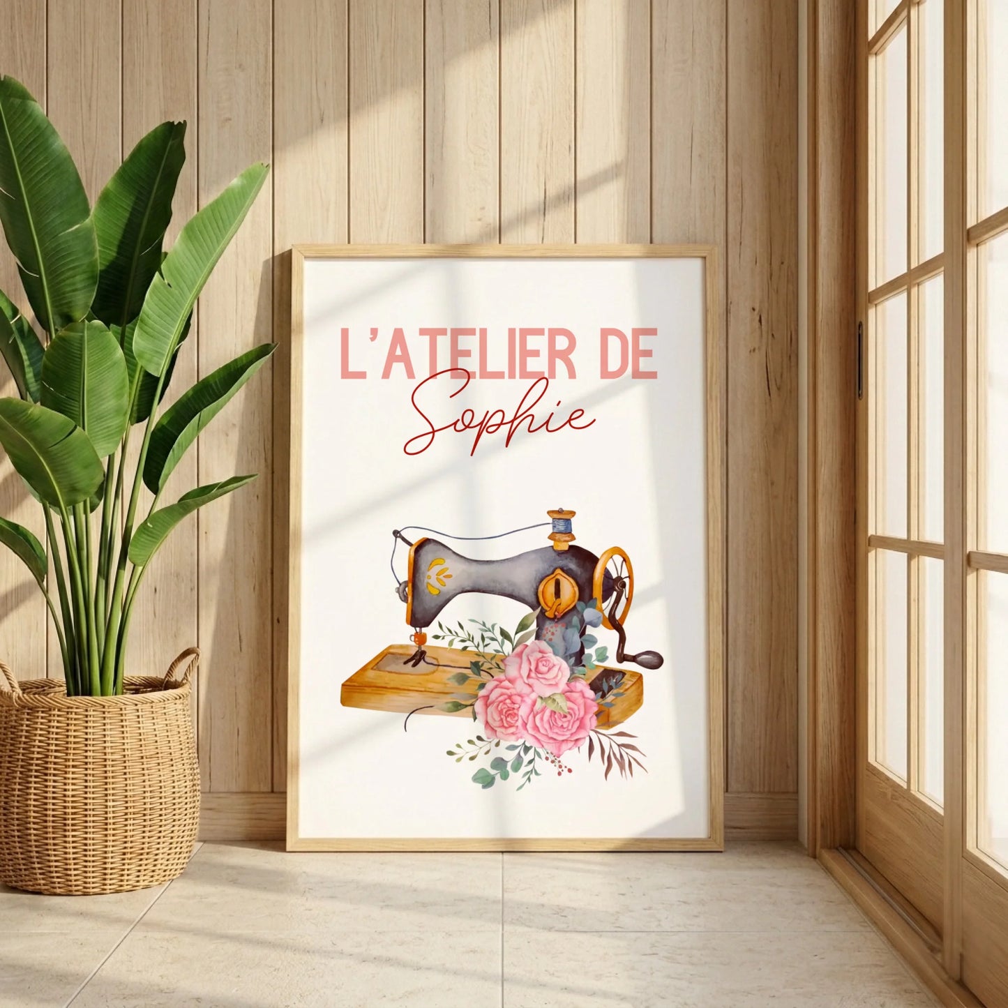 Affiche personnalisée Plume Revedor