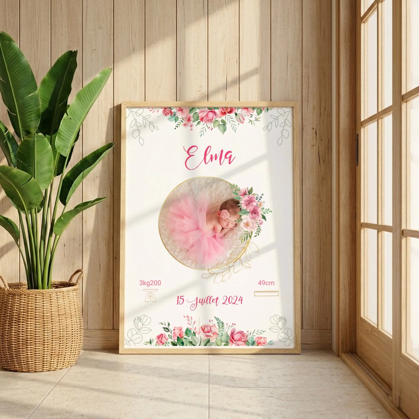 Affiche personnalisée Plume Revedor