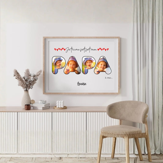 Affiche personnalisée Plume Revedor
