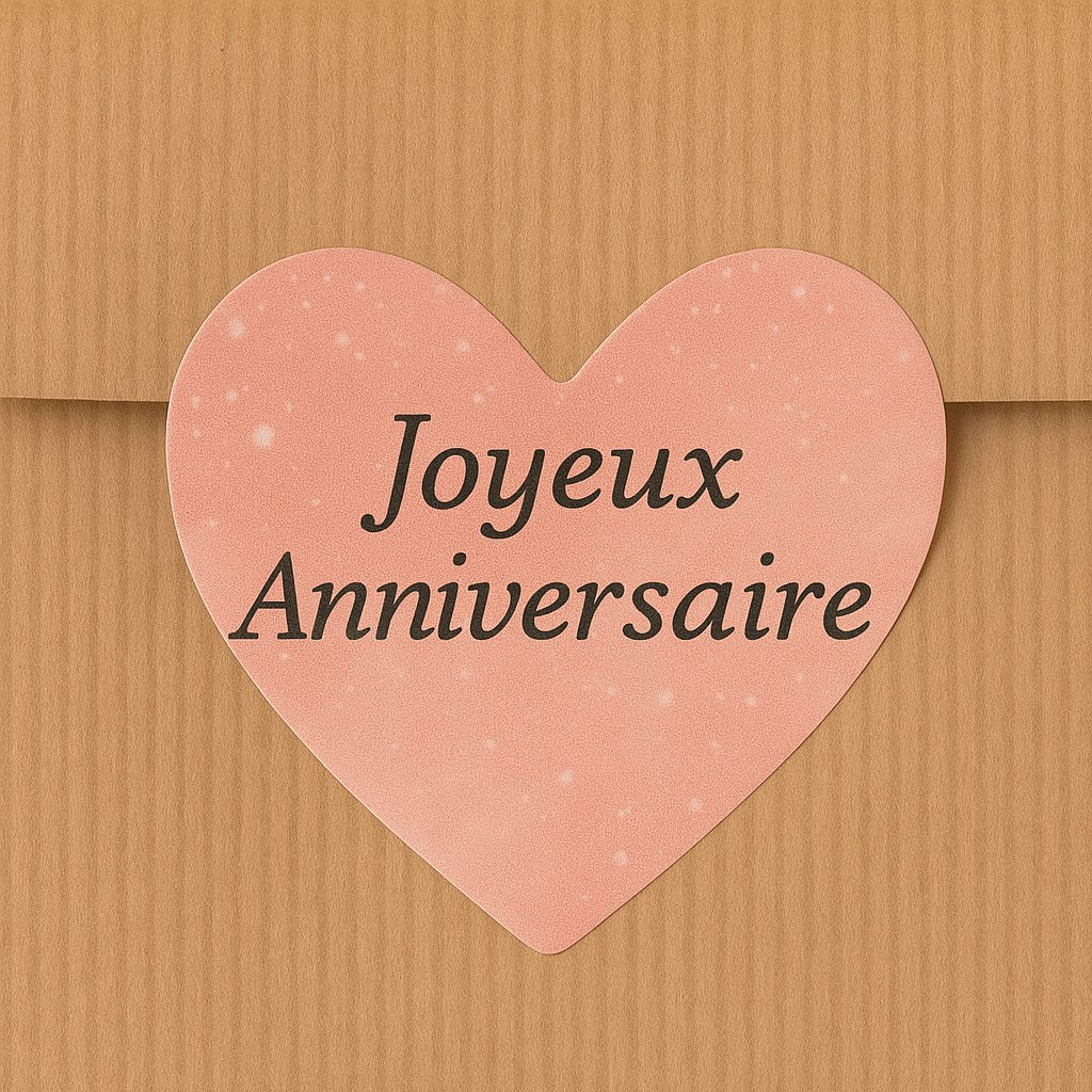 Emballage cadeau 🎁 et/ou message 💌