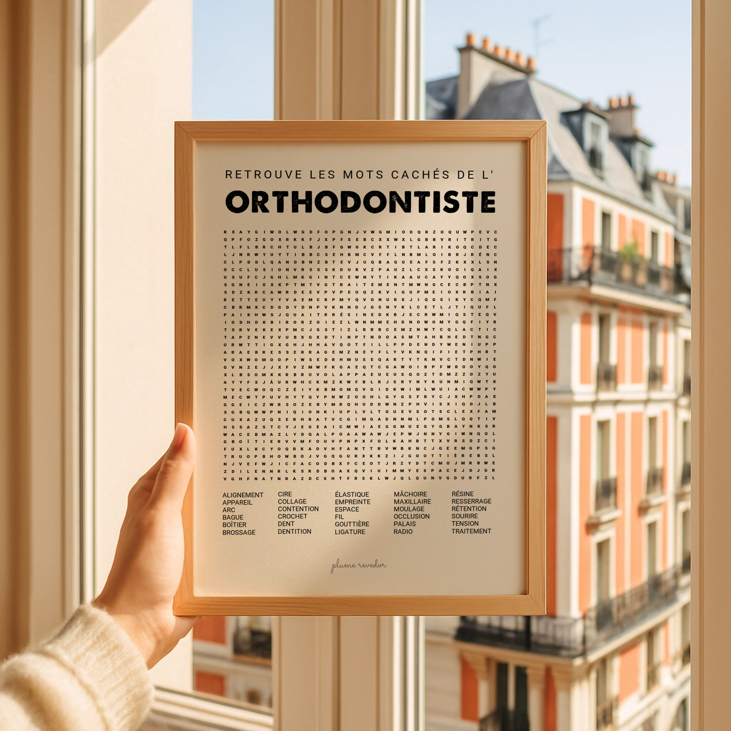 affiche-personnalise-Orthodontiste
