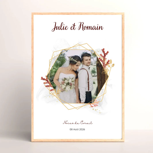 Noces de Corail : 11 Ans de Mariage — Signification, Idées Cadeaux & Affiche Personnalisée