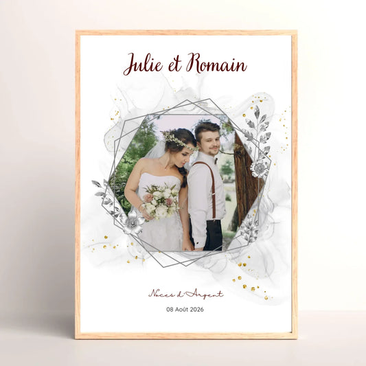  Noces d'Argent : 25 Ans de Mariage — Signification, Idées Cadeaux & Affiche Personnalisée