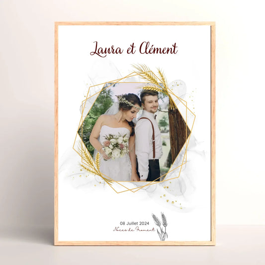 Noces de Froment : 3 Ans de Mariage — Signification, Idées Cadeaux & Affiche Personnalisée