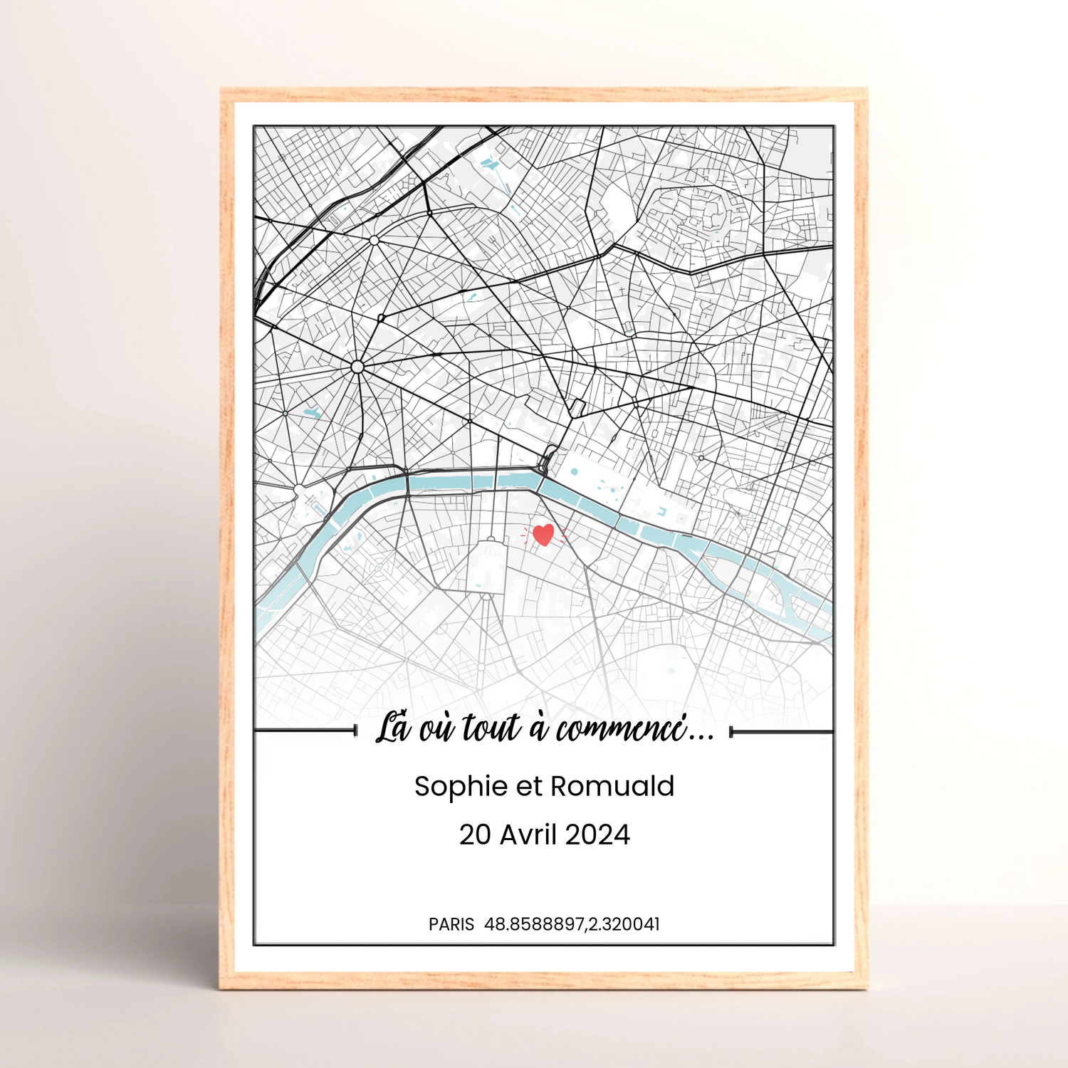 Cadeaux Saint Valentin personnalisés – des affiches qui racontent votre histoire