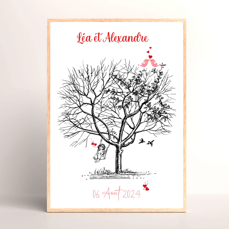 Affiches Mariage personnalisés