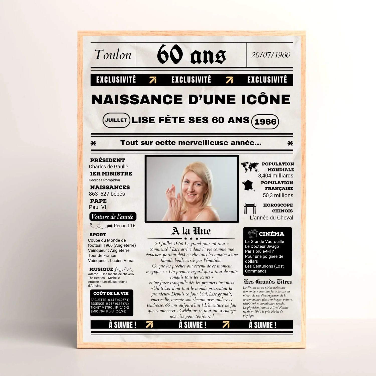 Anniversaire 60 ans