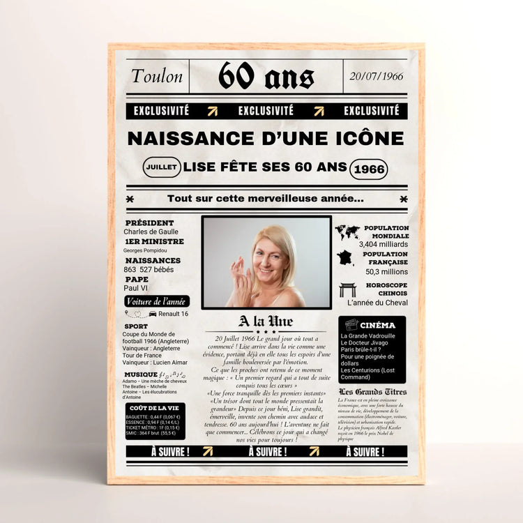 Anniversaire 60 ans