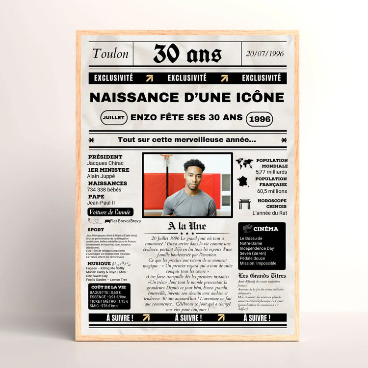 Anniversaire 30 ans
