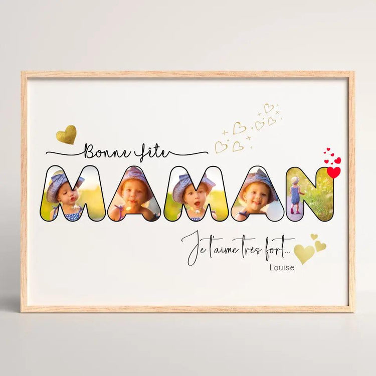 Cadeaux personnalisé Maman Plume Revedor