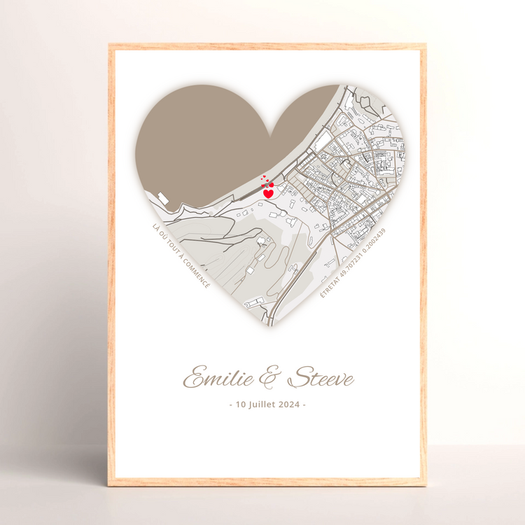 Cadeaux personnalisés Couple Plume Revedor