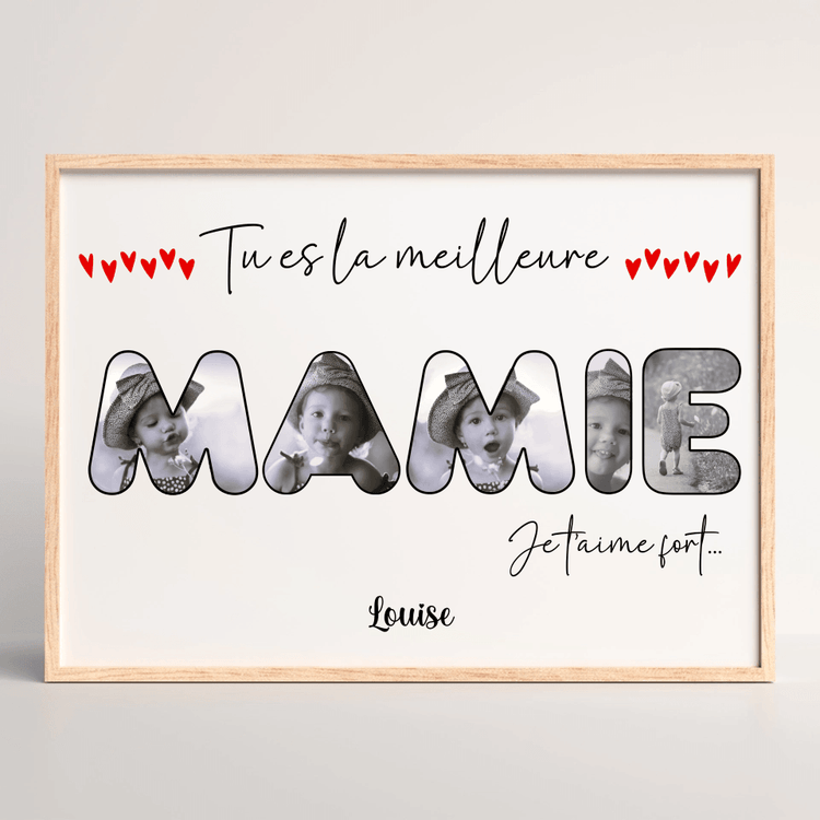Cadeaux personnalisés fête des grands-mères Plume Revedor