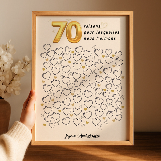 livre d'or 70