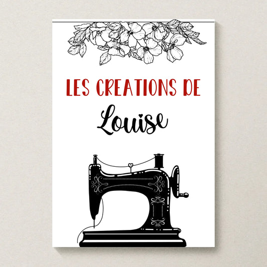 Affiche personnalisée - Couture - Atelier de couture