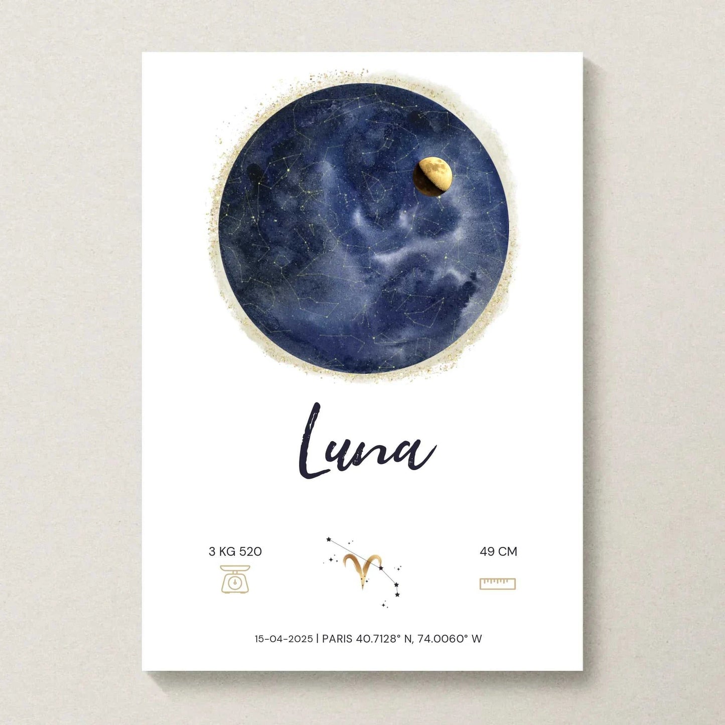 mockup poster vertical