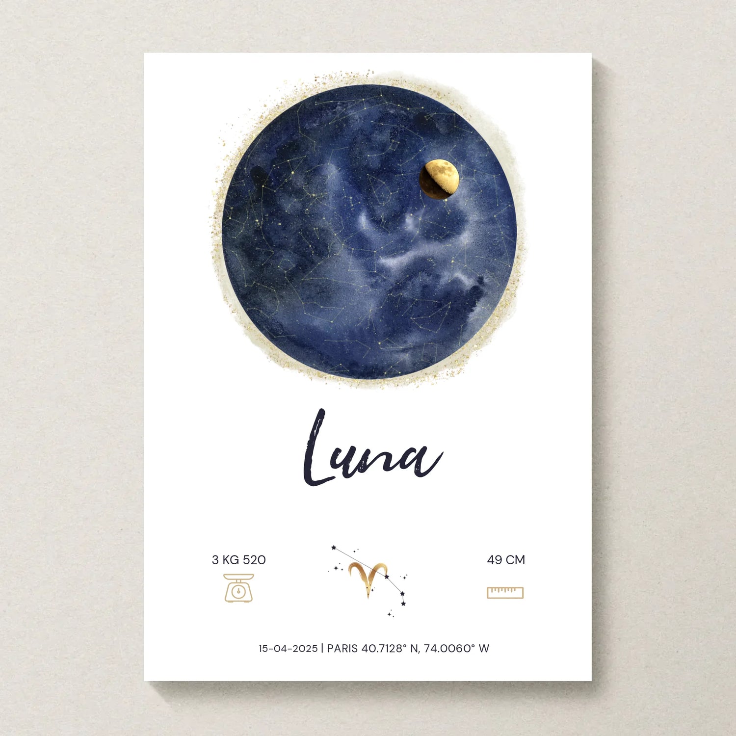 mockup poster vertical
