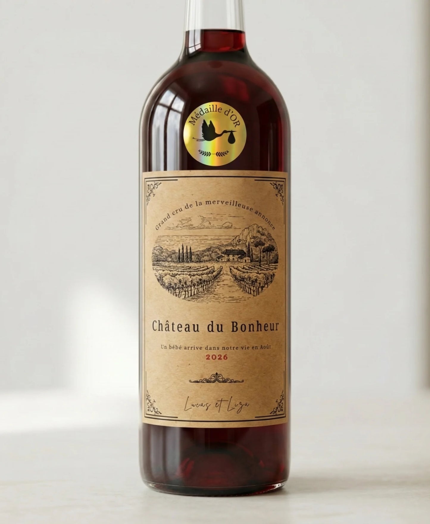 Etiquettes vin annonce grossesse (4)