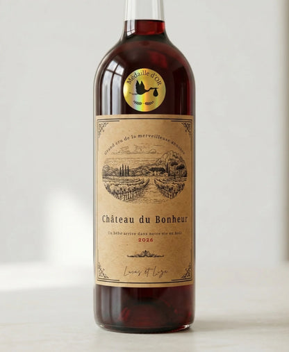 Etiquettes vin annonce grossesse (4)