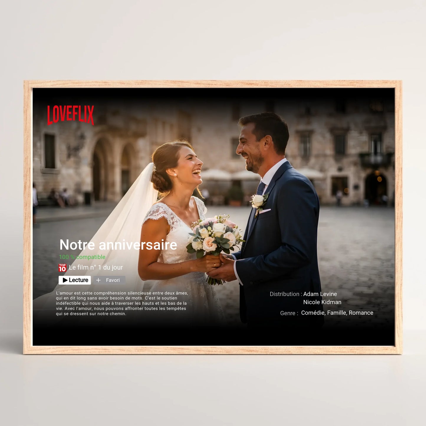 Cadre personnalisé Nounou - Mot Nounou avec Photos - Cadeau nounou personnalisé