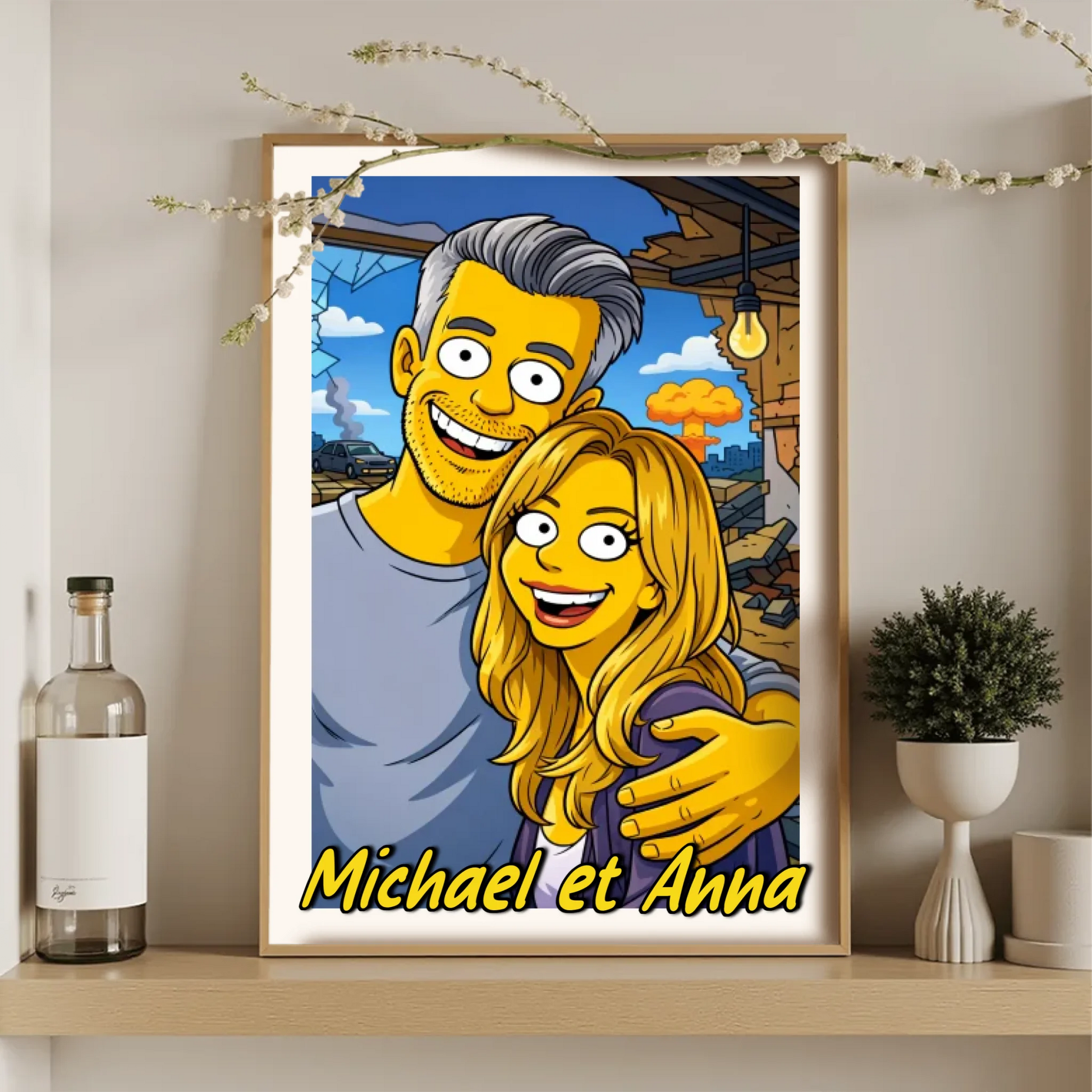 Canvas - 16x24-Wood