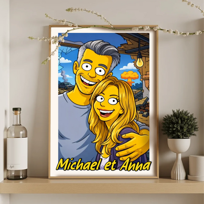 Canvas - 16x24-Wood