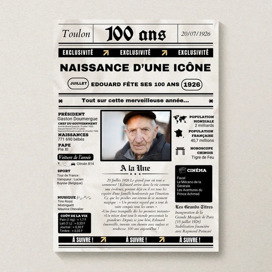 Affiche Personnalisée Netflix - Couple - Saint Valentin