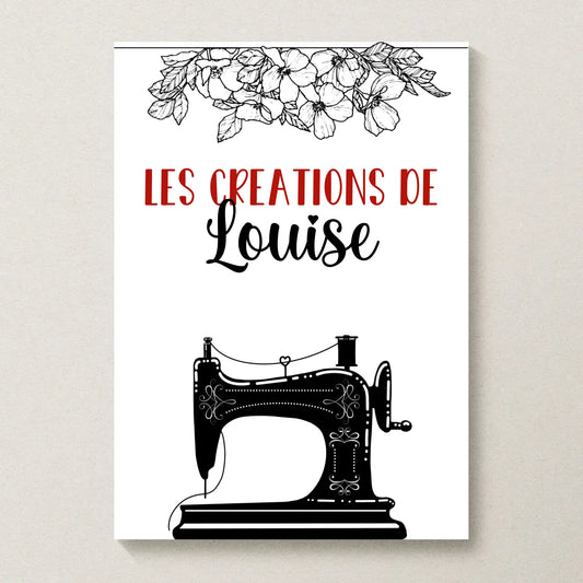 Affiche personnalisée - Couture - Atelier de couture