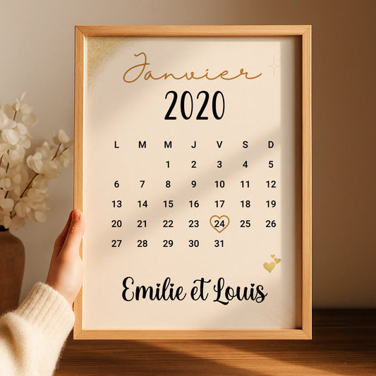 Affiche personnalisée Plume Revedor