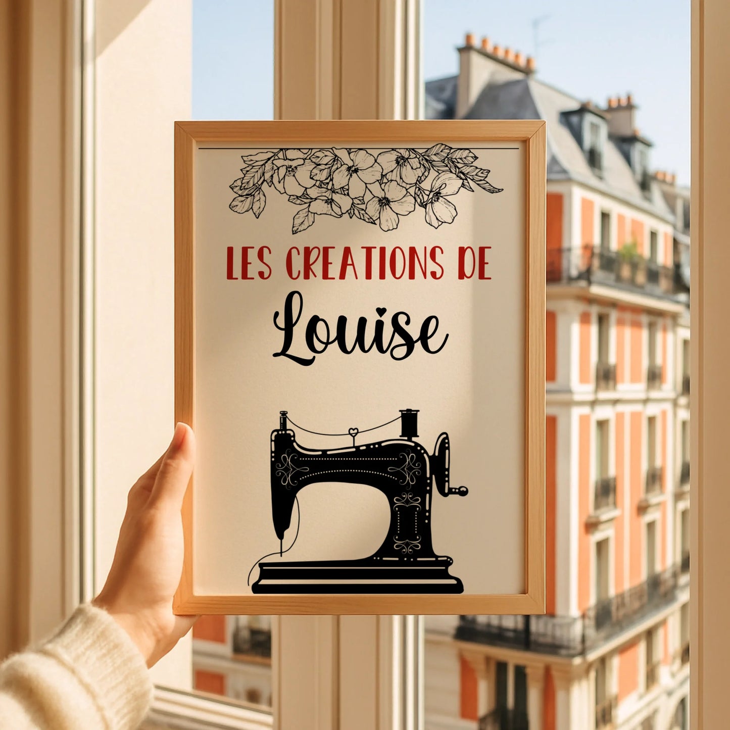 Affiche personnalisée - Couture - Atelier de couture
