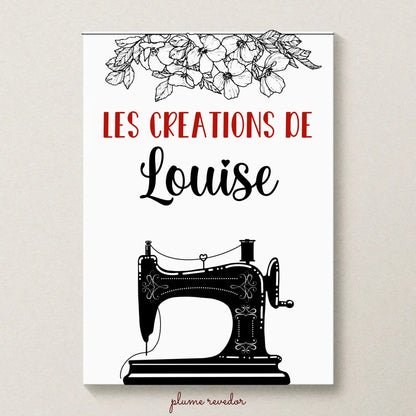 Affiche personnalisée - Couture - Atelier de couture