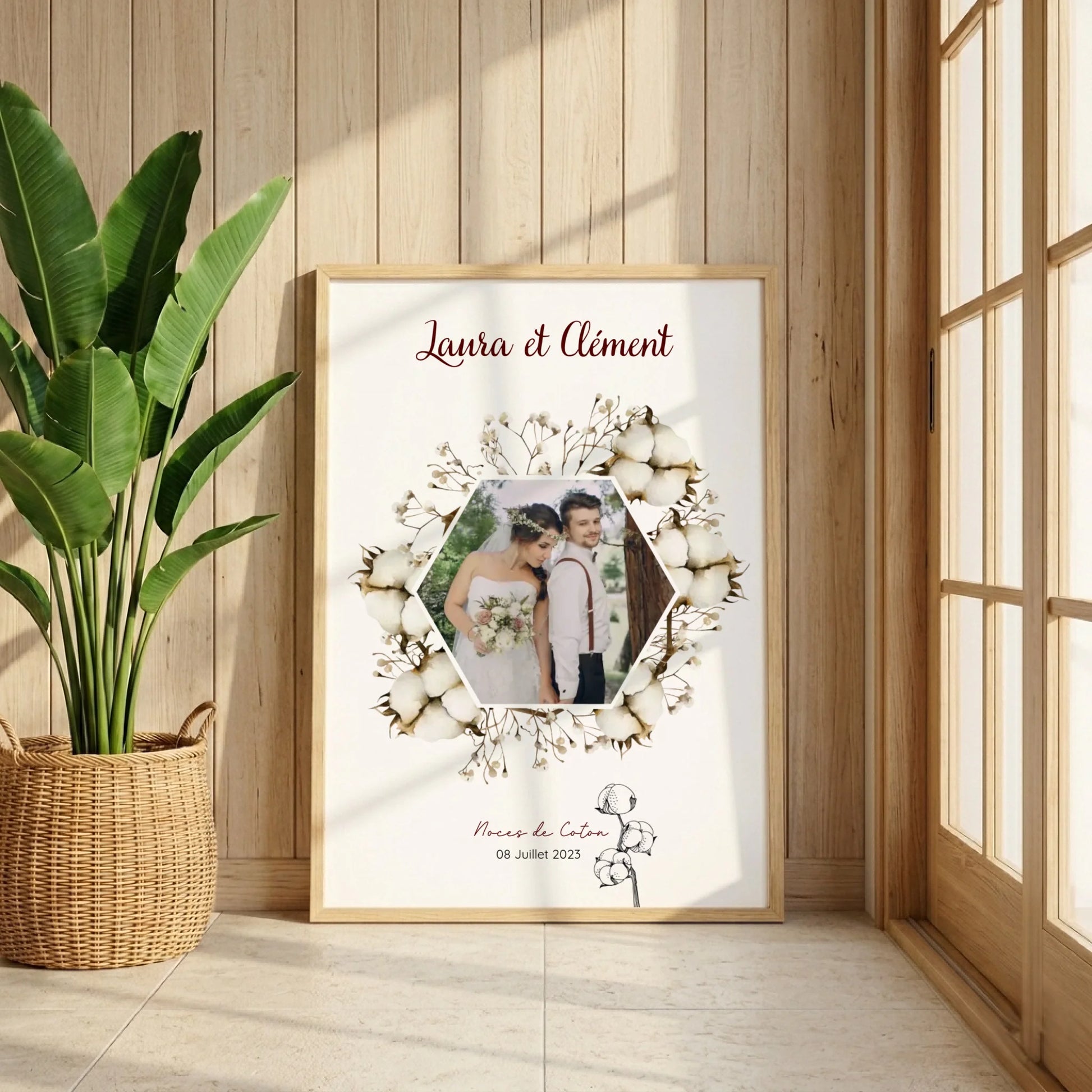 Affiche personnalisée Plume Revedor