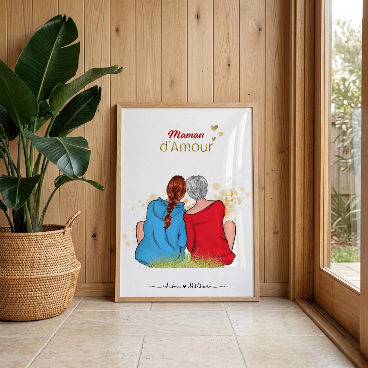 Affiche personnalisée Plume Revedor