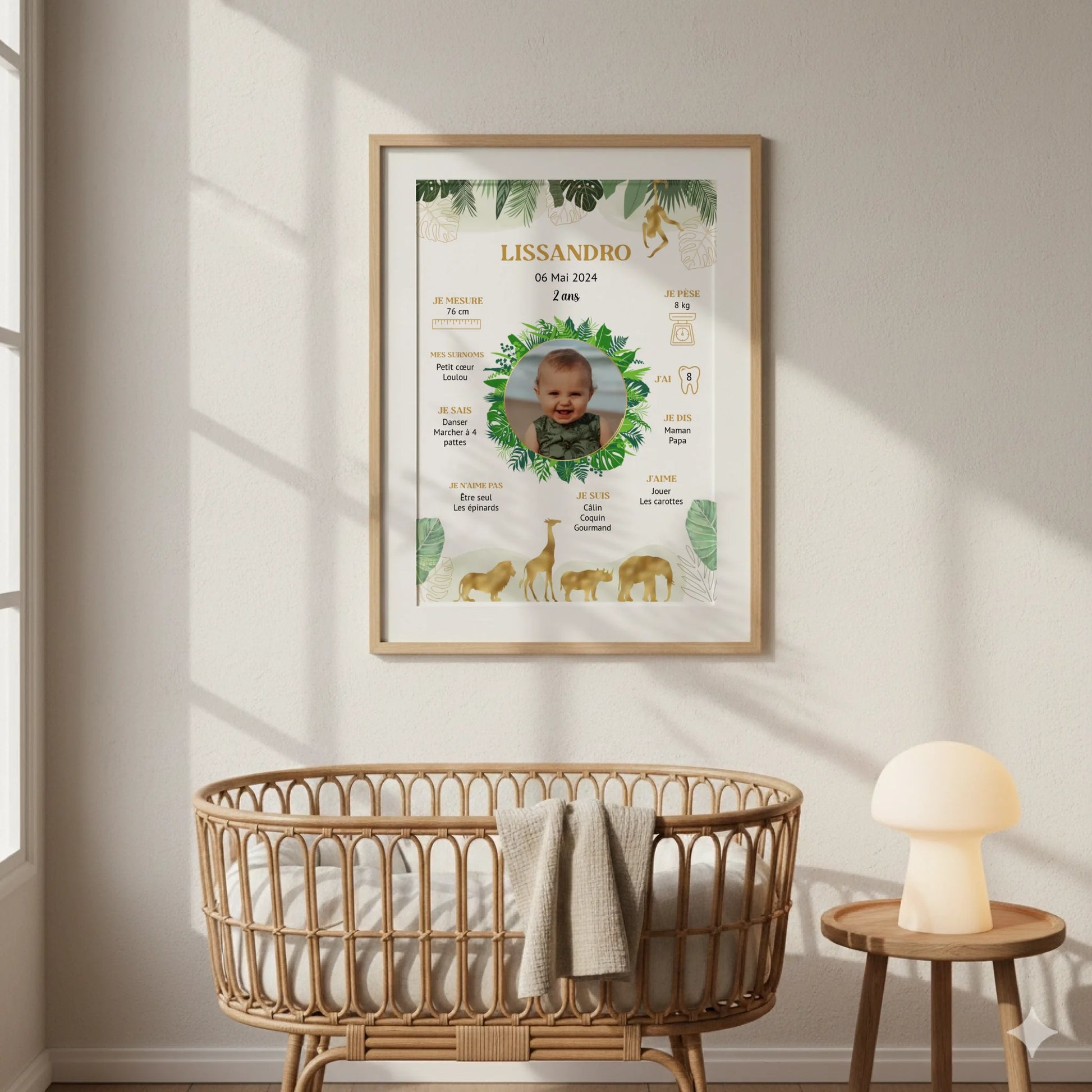 Affiche personnalisée Plume Revedor