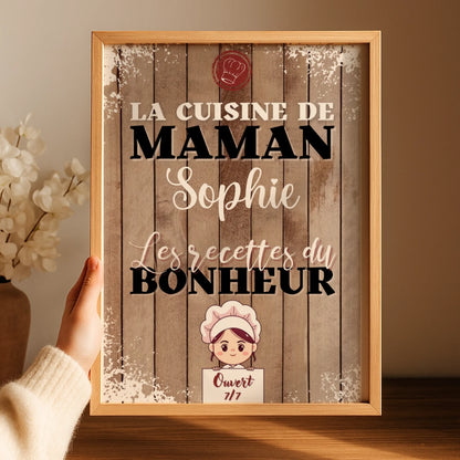 Affiche personnalisée Plume Revedor