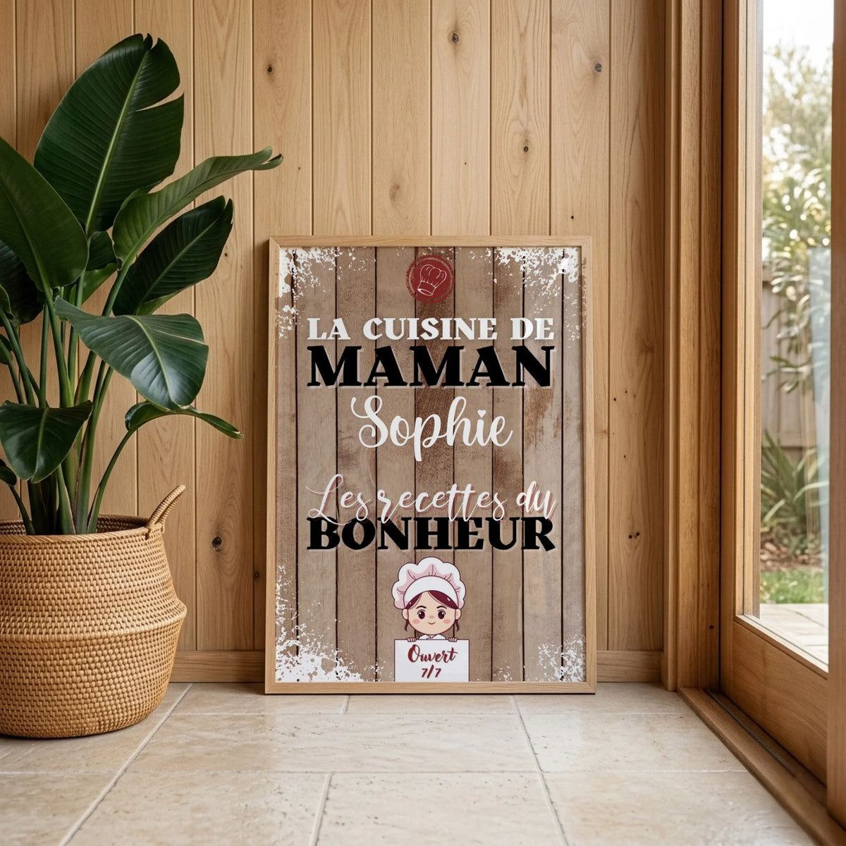 Affiche personnalisée Plume Revedor