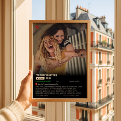 Affiche personnalisée Plume Revedor