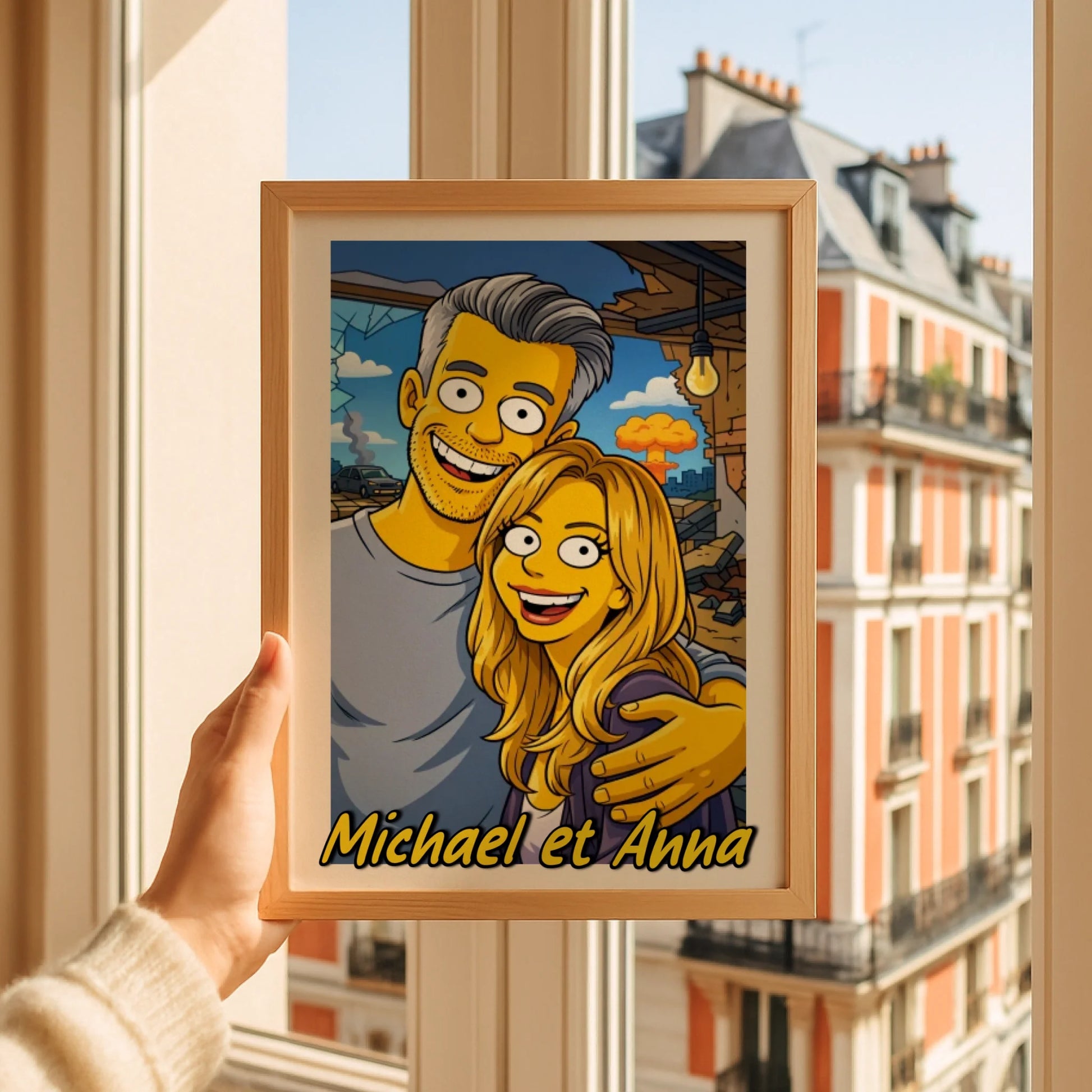 Affiche personnalisée Filtre Simpson