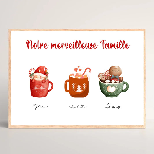 Affiche A3 personnalisée horizontale Plume Revedor