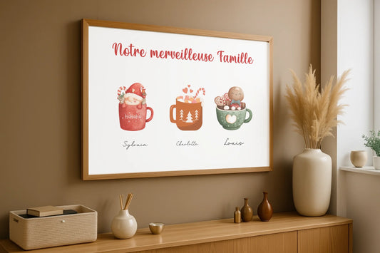 Affiche personnalisée Plume Revedor