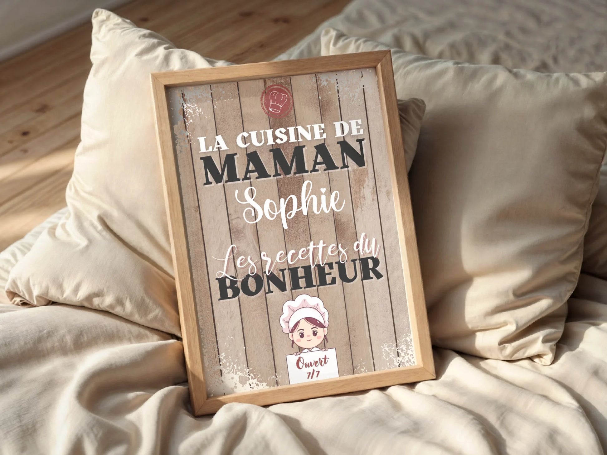 Affiche personnalisée Plume Revedor