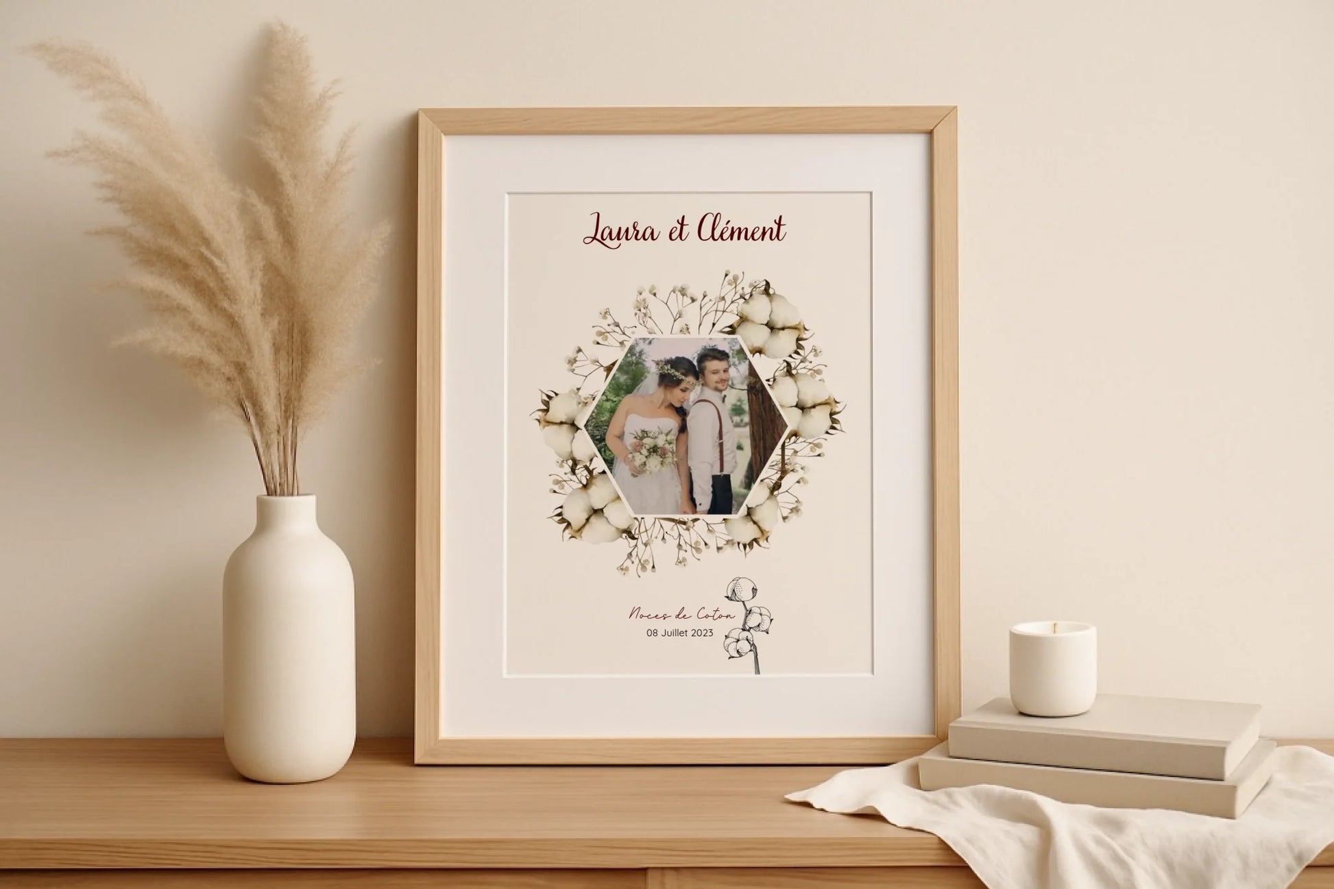 Affiche personnalisée Plume Revedor