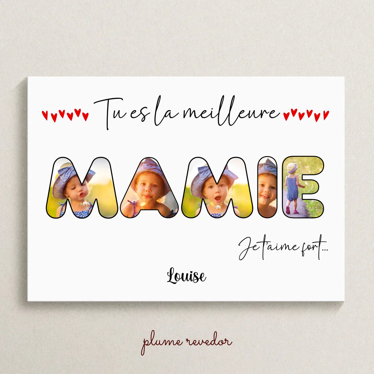 mockup poster horizontal