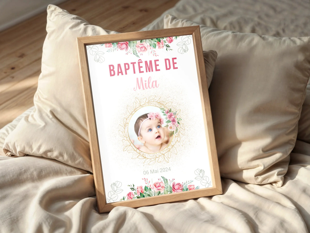 Affiche personnalisée Plume Revedor