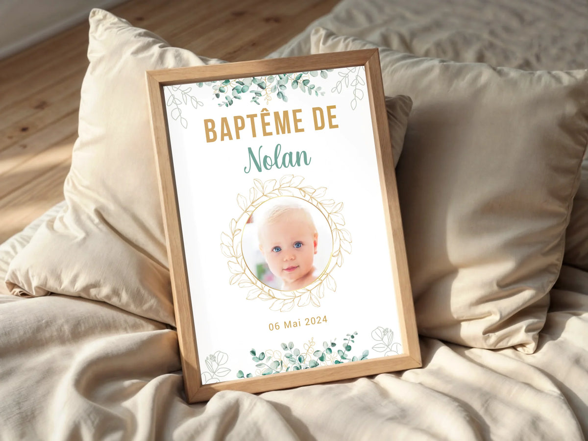 Affiche personnalisée Plume Revedor