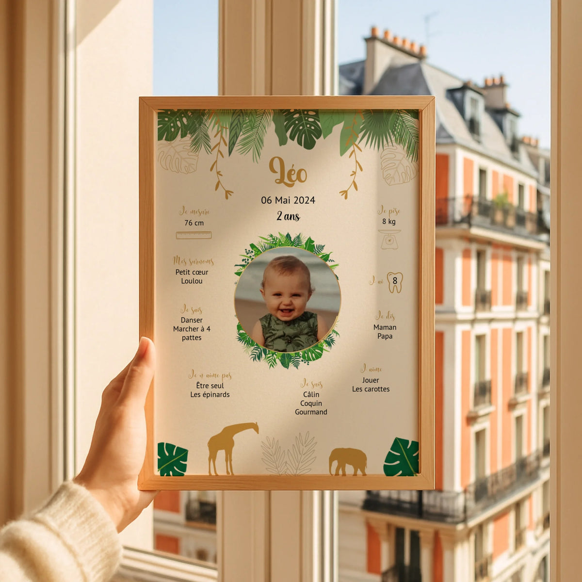 Affiche personnalisée Plume Revedor