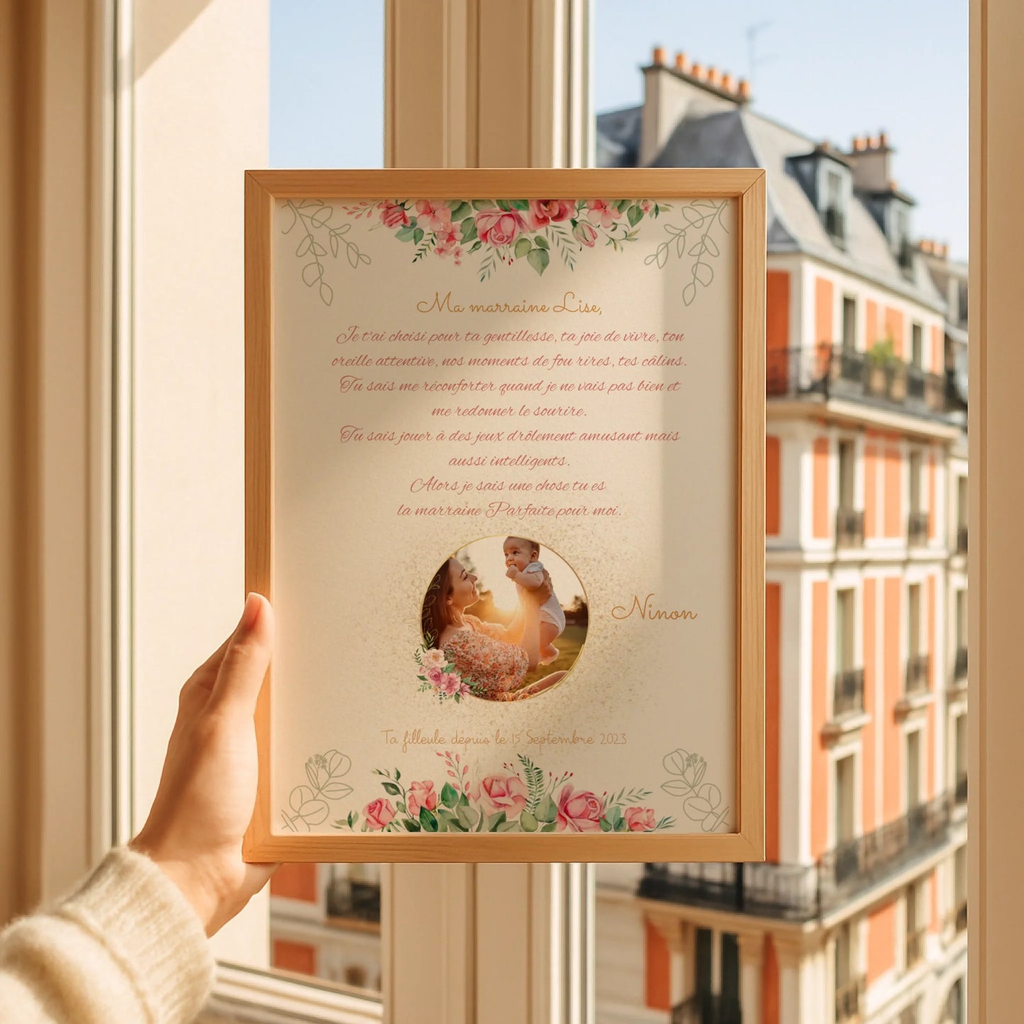 Affiche personnalisée Plume Revedor