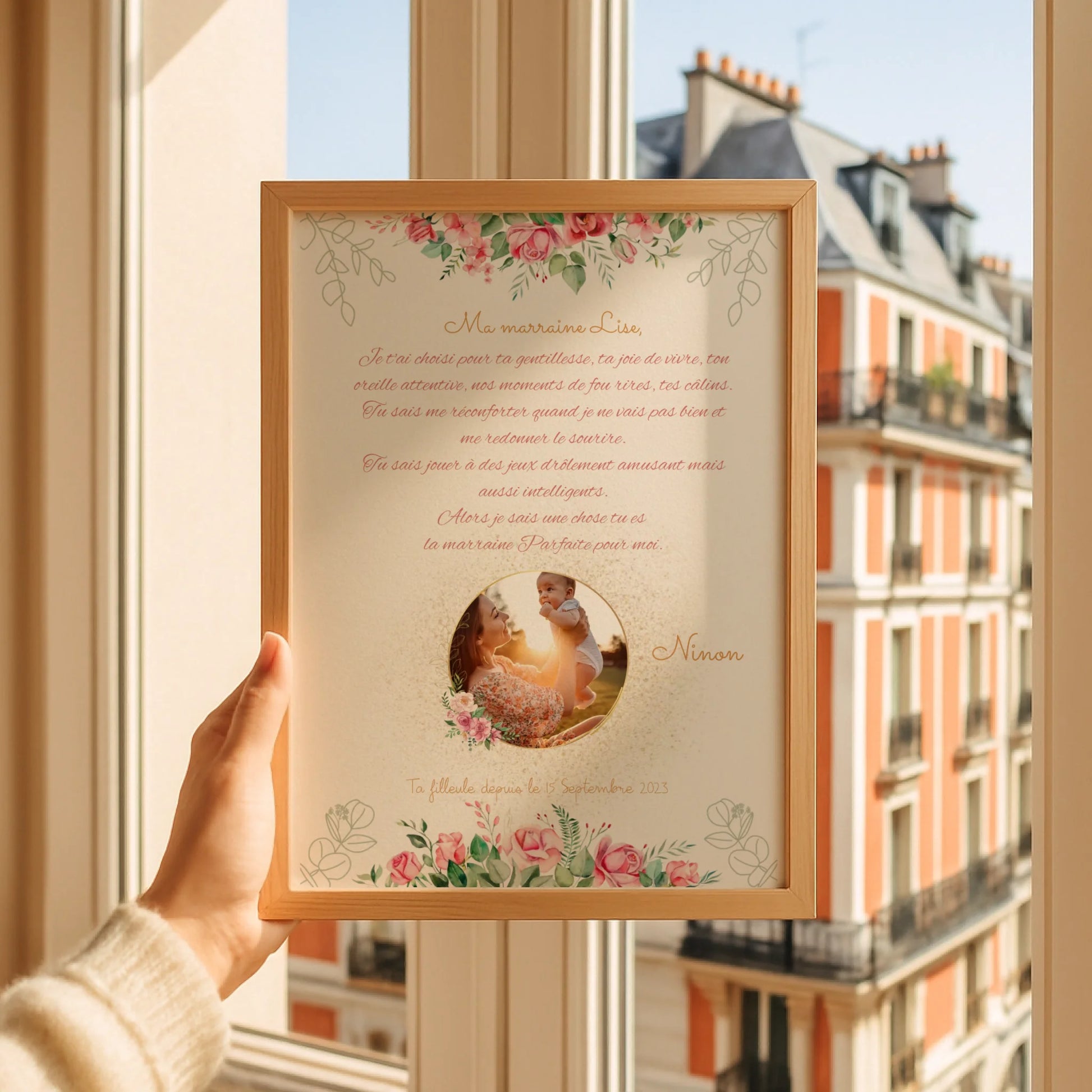 Affiche personnalisée Plume Revedor